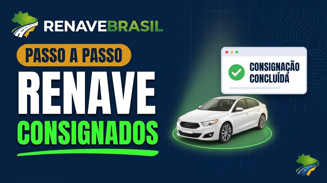 Capa do vídeo Passo a passo RENAVE Consignados, do RenaveBrasil